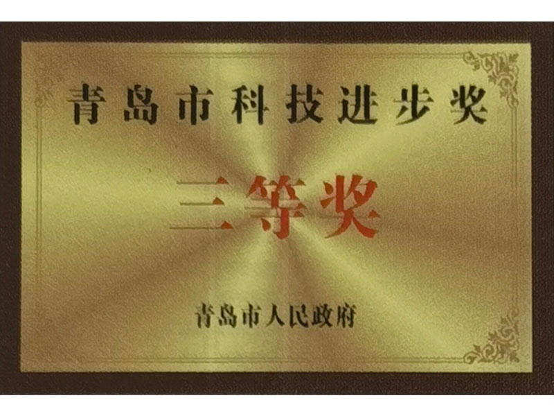 青島市科技進(jìn)步獎(jiǎng)